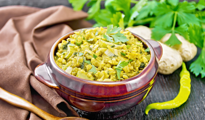 kitchari in a bowl